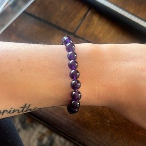 Amethyst bracelet